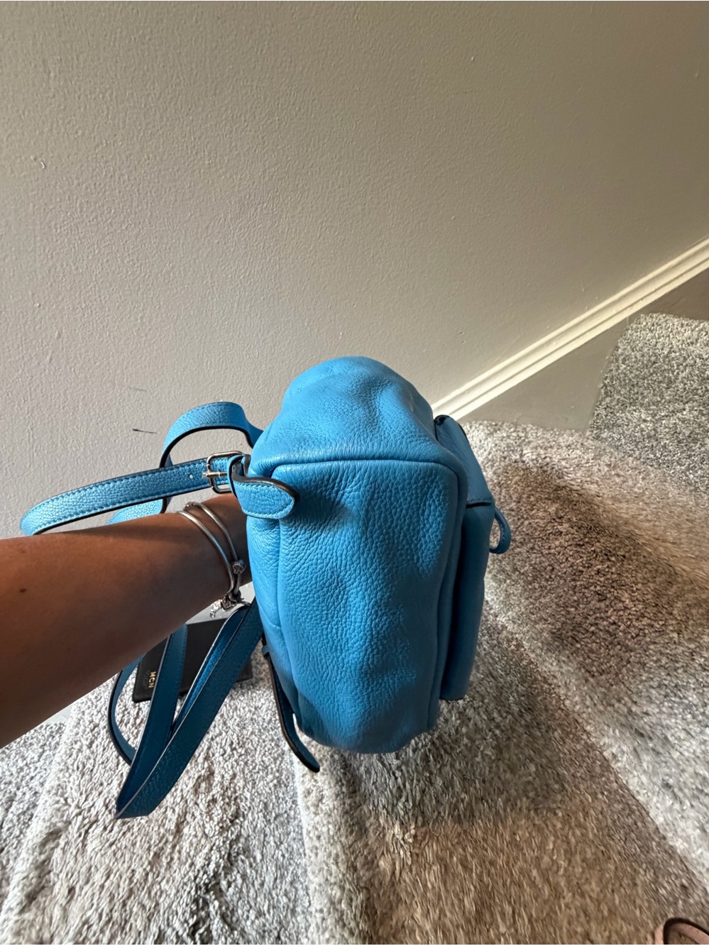 Coach Mini Turnlock Rucksack Backpack - Picture 3 of 6